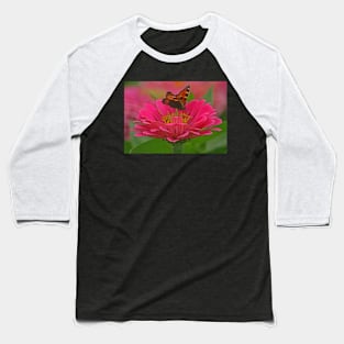 Tortoiseshell Butterfly, August 2021 Baseball T-Shirt